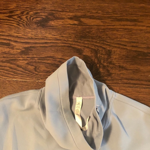 NWOT Lululemon Full Flourish Pullover in Chambray (Baby Blue) - Picture 2 of 2